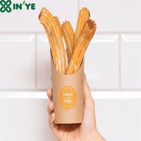 Biodégradable Frites Croustilles D'emballage En Papier