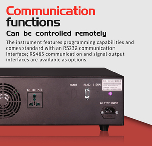 REK ตัวแปลงความถี่ RKP6003 3KVA 45 ~ 400Hz, 1.0 ~ 150.0V; 25A 150.1V ~ 300.0V; 12.5A - Product Image 3