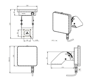 Tốc độ chụp cao tầm ngắn K-BAND milimet sóng <span class=keywords><strong>Radar</strong></span> cảm biến <span class=keywords><strong>Radar</strong></span> đa tốc độ làn cho đường giao thông - Product Image 5