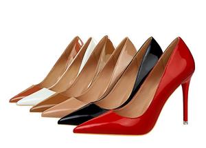 Versátil clásico nueva moda <span class=keywords><strong>mujer</strong></span> tacones altos <span class=keywords><strong>botas</strong></span> elegantes Stiletto puntiagudos bombas Sexy tacones para mujeres y damas - Product Image 4