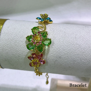 Bracelet jonc multifonctionnel haut de gamme en argent sterling plaqué rhodium avec zircon, bijou de luxe léger pour femme - Product Image 3