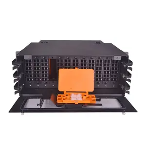 144 Core 4u Rack Mount Fiber Optic Distribution Frame ODF box