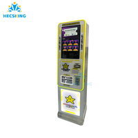 Distributeur de monnaie et de jetons multifonctionnel en métal avec écran tactile 21,5 pouces, accepteur de billets, prêt pour le paiement par carte Nayax, machine de change en libre-service