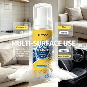 Limpiador de Espuma Multifuncional AUTOGO, Descontaminación Potente para la Limpieza de Asientos de Cuero en Interiores de Automóviles - Product Image 1