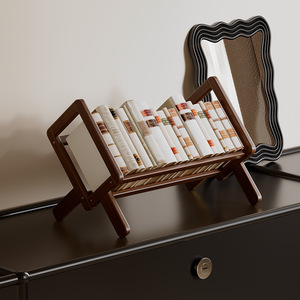<b>Desktop</b> <b>shelf</b>, small bookshelf, bedside bookcase, tabletop storage <b>shelf</b>, simple bay window <b>shelf</b>, bamboo children's <b>shelf</b> - Product Image 3