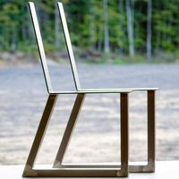 WEKIS bricolage extérieur parc Composite Table basse extérieur Patio métal banc jambe à vendre sièges jardin fer banc chaise jambe