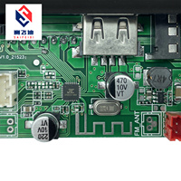 Nouveau produit - Lecteur MP3 TF USB FM MIC AUX - Module de décodage 5V 12V - Carte décodeur pour carte mère de haut-parleur
