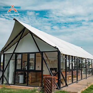 Kawagebo Kamp Kustomisasi 60 ㎡   Tenda Acara Hotel Mewah Kaca Besar untuk Restoran, Rumah, dan Perkemahan - Product Image 1