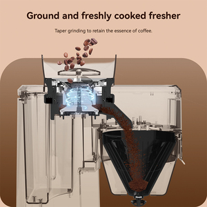 Cafetera Espresso Automática de 20 Bares con Pantalla Táctil y Sistema de Agua Caliente para Hogar y Oficina, Compatible con OEM, Personalizable - Product Image 4