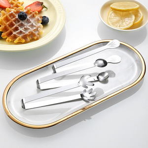 <span class=keywords><strong>Pinzas</strong></span> para Hielo de Acero Inoxidable, Mini, Reforzadas, para Cubos de Hielo, <span class=keywords><strong>Barbacoa</strong></span>, Buffet y Alimentos - Product Image 1