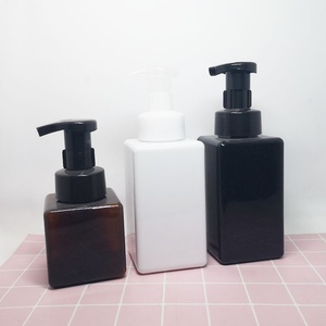 250ml 450ml 500ml Cosmetics Packaging White Black Amber for Foaming Lash Cleanser Plastic Foam <b>Pump</b> <b>Bottle</b> <b>Pump</b> Sprayer Gold - Product Image 1