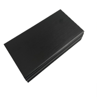 KYYSLB 116x50x208mm boîtier d'amplificateur tout en aluminium, boîtier d'alimentation, boîtier d'amplificateur Audio domestique, boîtier d'amplificateur de coque de préampli