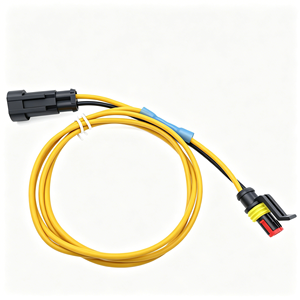 Dış Mekan Aydınlatma 1.5mm Seri 2 3 4 5 6 Pin Erkek Dişi DJ7021 Sızdırmaz Otomotiv Su Geçirmez Kablo Demeti Kilitleme Tokalı - Product Image 1