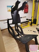 Machine Hack Squat pour Femmes, Équipement d'Entraînement de Force Multifonctionnel, Système de Gymnastique à Domicile en Acier à Charge de Plaques, Poids Maximal Utilisateur 200 kg