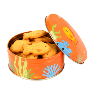 New Design Personalized Logo Accepted Cookie <strong>Tin</strong> with Lid Empty <strong>Tin</strong> Box <strong>for</strong> Cookies <strong>Cracker</strong> Snacks Biscuit Cakes Chocolate Bar - Product Image 4