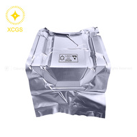 Sac en aluminium tridimensionnel, anti-humidité, antistatique, à fond carré, pour l'emballage de gros équipements industriels