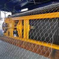 Panier gabion hexagonal en fil d'acier galvanisé, maille tissée, cages à pierres, découpe et pliage, pour rivage de rivière, directement du fabricant