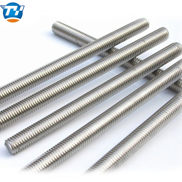 4.8 8.8 Grade Carbon Steel Fully Threaded Bar All Thread Rod Metric Sizes for Mechanical Equipment Fixing and Installation