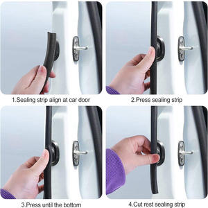 حجم مخصص ذاتية اللصق للسيارة من كلوريد البولي فينيل مقاومة للماء والغبار ختم النوافذ الأوتوماتيكية شريط لاصق - Product Image 2