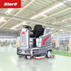 Hot Product commercial Lithium battery floor scrubber machine concrete Floor paint tile cleaning