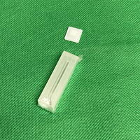 Micro-Cuvette à Quartz transparente 1ml, Cuvette de cellules à flux de Quartz avec couvercle pour spectropotomètre Visible UV
