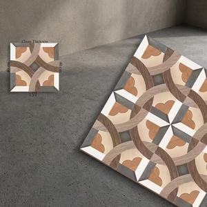 Carreaux de sol en porcelaine émaillée numérique robustes de 400x400mm pour parkings commerciaux, usage extérieur, Inde - Product Image 2