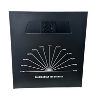 8-10 mètres 210 °   Machine à flammes rotative DMX512 IP65 en fer, lance-flammes réel 1200W pour scène