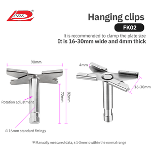 Saturne (PDL)FK02 <span class=keywords><strong>Accessoires</strong></span> <span class=keywords><strong>Photo</strong></span> Plafond Pince Suspendue Petite Lampe Plafonnier <span class=keywords><strong>Accessoires</strong></span> avec 5/8 Connecteurs Standard OEM - Product Image 5