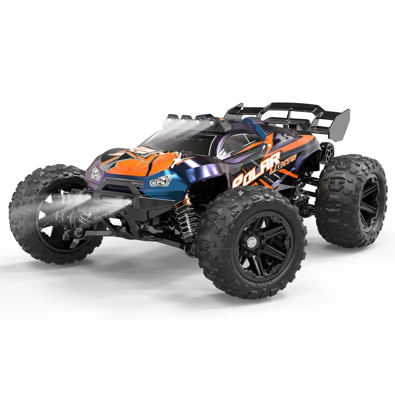 Remote-controlled off-road brushless climbing vehicle 4WD with large wheels racing model large children's birthday gift toy car