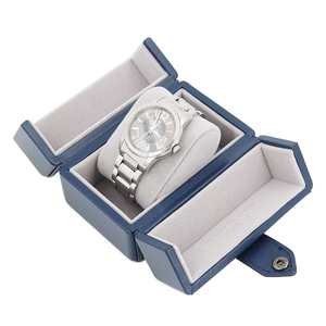 Boîte de <span class=keywords><strong>montre</strong></span> de <span class=keywords><strong>luxe</strong></span> personnalisée Oem en cuir Pu, <span class=keywords><strong>étui</strong></span> de voyage personnalisé pour <span class=keywords><strong>montre</strong></span> <span class=keywords><strong>à</strong></span> double porte pour hommes, boîte de rangement - Product Image 5