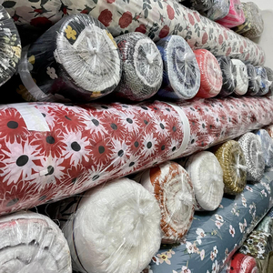 Nhà máy cung cấp trực tiếp in voan rất nhiều cổ phiếu vải 100% <span class=keywords><strong>Polyester</strong></span> dệt georgette vải - Product Image 6