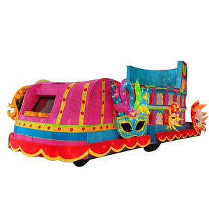 Electric Four <b>Wheel</b> Parade Float Chassis Extended Wide High Power For Commercial Outdoor Events Riding Machine - Product Image 1