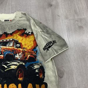 Camiseta RoughPlay Madness, camiseta de manga corta de verano Vintage de calle americana a la moda - Product Image 4