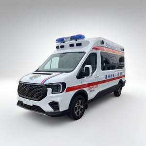 Nouvelle ambulance Ford 4x4 manuelle à essence, fabriquée en Chine, vente directe d'usine, conduite à gauche/droite, norme d'émission EURO 5, prix compétitif - Product Image 1