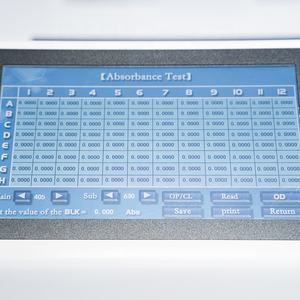 BIOBASE Chine Lecteur de microplaques <span class=keywords><strong>ELISA</strong></span> BK-EL10C grand écran tactile de 10.1 pouces Vertical 8 canaux optiques pour laboratoire - Product Image 5