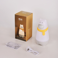 Lampe à LED USB Rechargeable Portable lumière personnalisée lampes de veilleuse blanc chaud pour l'école et le salon petit bébé amical