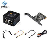 Herramienta de gestión remota KVM ligera JQW Chipboard Waveshare Luckfox Picokvm, compatible con entrada de señal de video de 1920x1080 a 60 fps