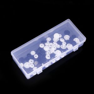 Transparent <b>Plastic</b> <b>Storage</b> Box 15.5x6.3x3cm Rectangular With Lid Office Organizer Parts Container - Product Image 4