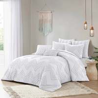Ensemble de couette en microfibre bio imprimée style ferme, doux et léger, pour hôtel, literie écologique et moelleuse