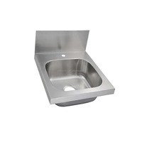 Évier mural Guanbai en acier inoxydable 201/304, petit lavabo à main avec revêtement autonettoyant, modulaire et extensible, pour usage extérieur, eau froide et chaude