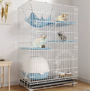 Vente en gros de petite cage d'éleveur d'oiseaux en acier inoxydable Vente en gros de cage métallique pour perroquets en métal avec support en fer - Product Image 5