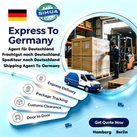 Service d'agent de transport express vers l'aéroport de Hambourg en Allemagne, suivi des envois, taxes incluses, livraison