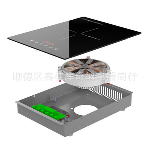 Cocina de Inducción Integrada de un Solo Quemador, 1000W, Más de 9 Niveles, Modelo de Exportación Estándar Europeo - Product Image 3