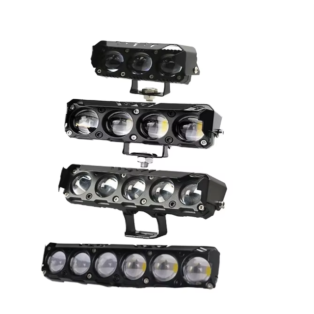 NEWWIND 5 LENS Dual Color Led Spotlight Mini Driving Lights Led Light Bar Motor Fog Light for Motorcycle Off Road Universal
