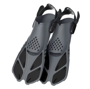 Aletas de Snorkel KD para Buceo Libre, con Hebillas Ajustables, Talón Abierto, Tamaño de Viaje, Cortas, Ecológicas, de Poliuretano, para Adultos - Product Image 2