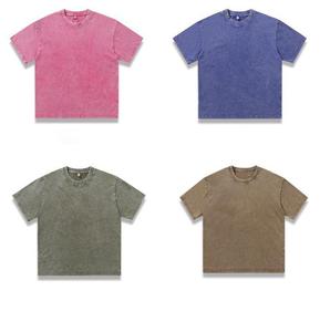<span class=keywords><strong>T</strong></span>-<span class=keywords><strong>Shirt</strong></span> Oversize alla Moda con Logo Personalizzato, Effetto Vintage Lavato all'Acido, in <span class=keywords><strong>Lino</strong></span>, Asciugatura Rapida per <span class=keywords><strong>Uomo</strong></span>, per Sport e Casual - Product Image 3