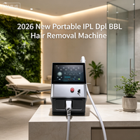 Nouvel Appareil Professionnel Portable 2026 DPL pour Épilation, Traitement des Veines et de l'Acné, et Photothérapie Cutanée