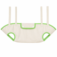 Hamac de toilettage pour animaux YAOYUE avec 4 ouvertures pour les pattes et crochet en S pour la coupe des ongles et le bain, tailles M, L, XL