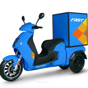 Scooter de Reparto de 5000w al por Mayor de Fábrica, Motocicleta de Reparto de 120KM, Scooter de Reparto de Comida Rápida - Product Image 2