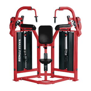 Équipement de fitness professionnel commercial, machine de musculation à charge par broches <span class=keywords><strong>pour</strong></span> extensions isolatérales des <span class=keywords><strong>triceps</strong></span> - Product Image 1